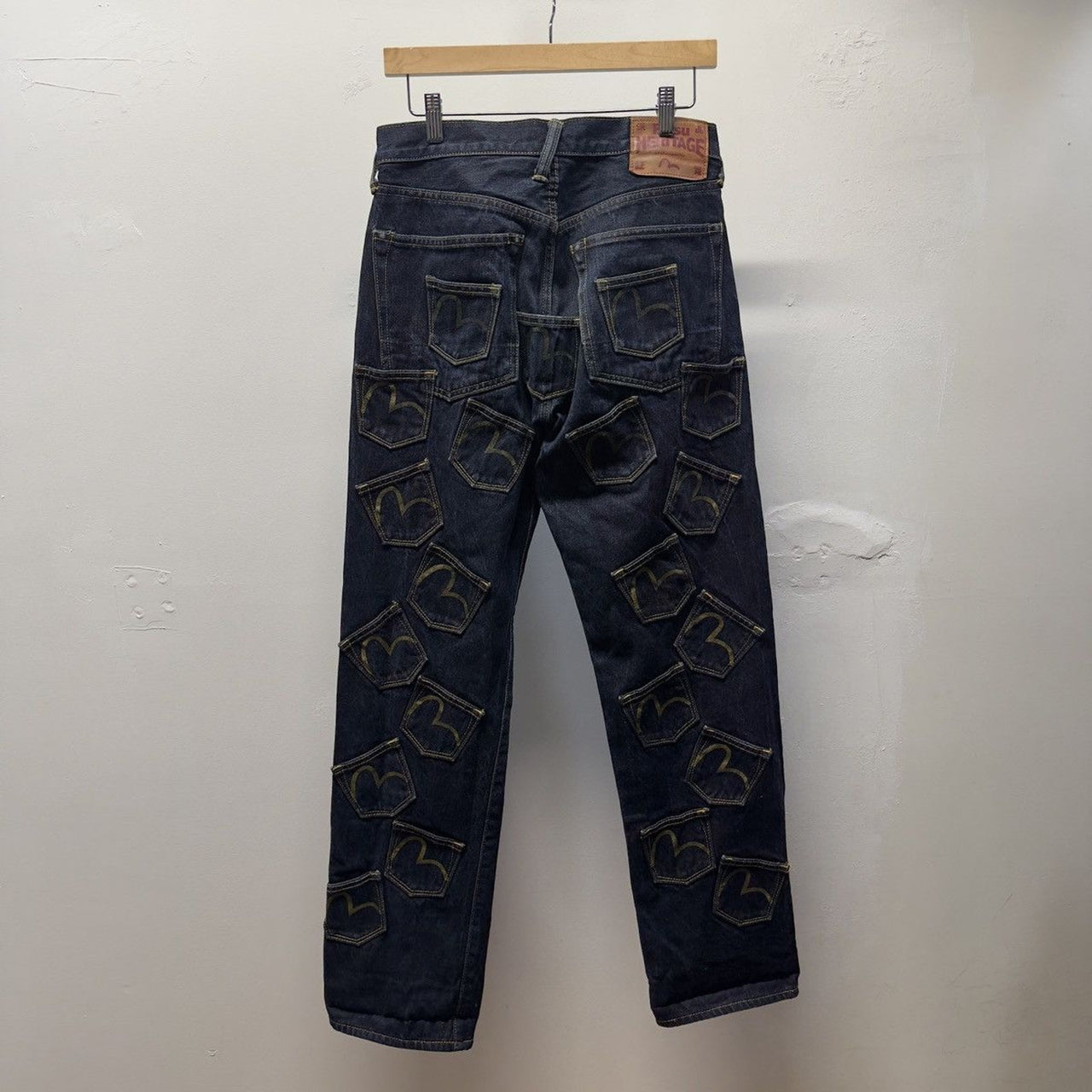 2010s Evisu Heritage Selvedge Multi Pocket Denim Jeans