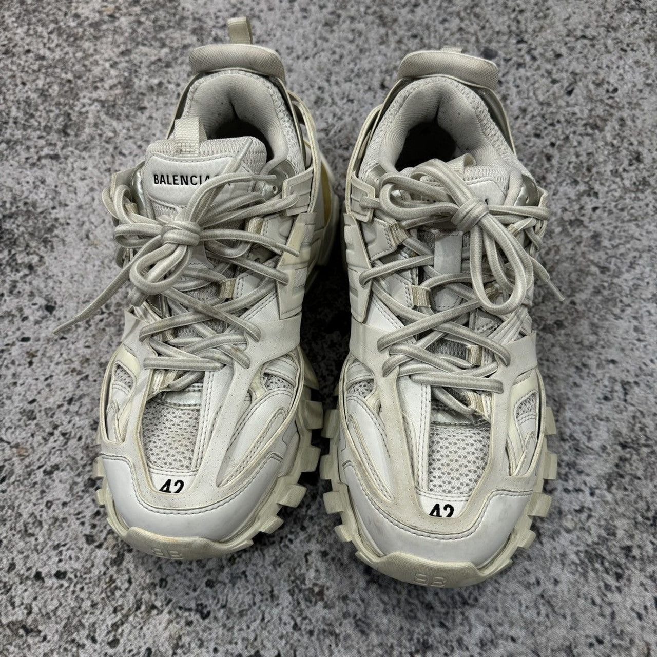 バレンシアガ トラックスニーカー ランナー ホワイト