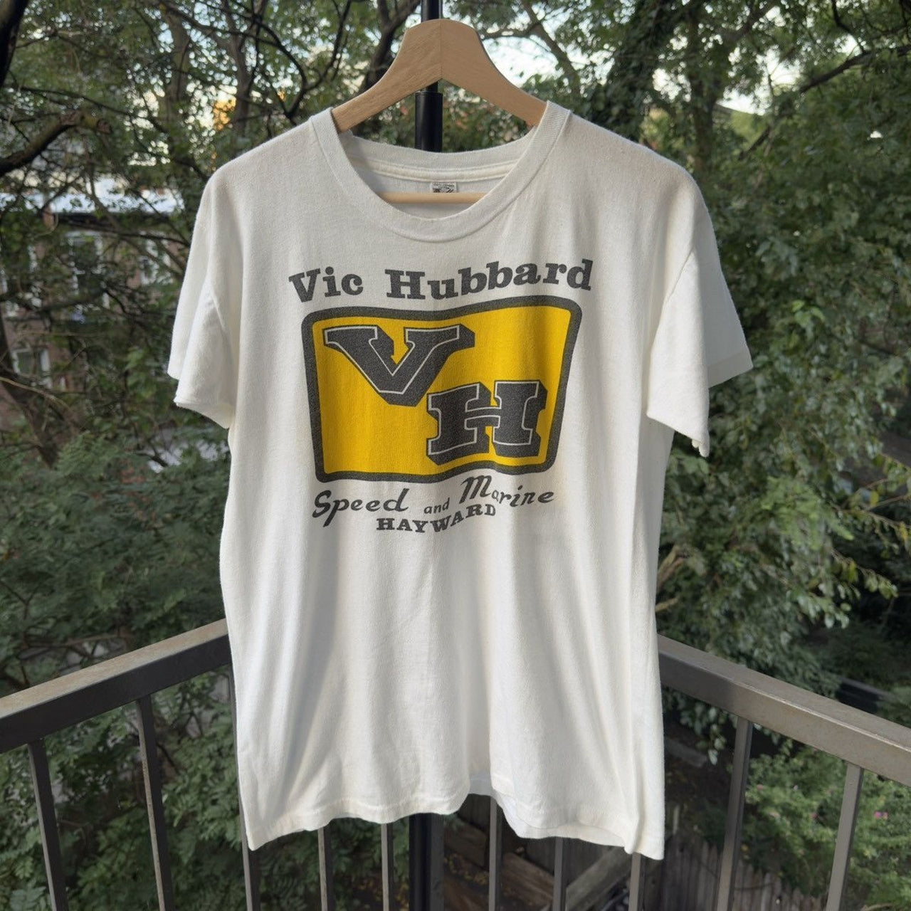 1960s Vic Hubbard Hayward California Hot Rod Speed Shop Tee