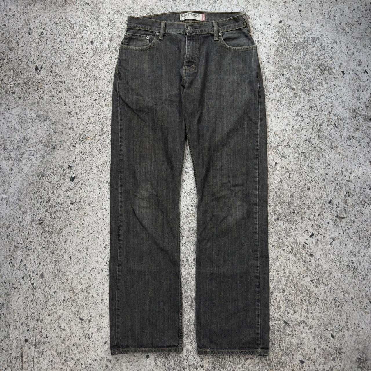 2000s Levi's 514 Slim Straight Faded Denim Jeans