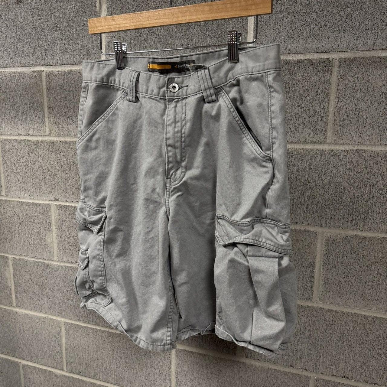 2000s Y2K Faded Levi's Silvertab Multi Cargo Shorts