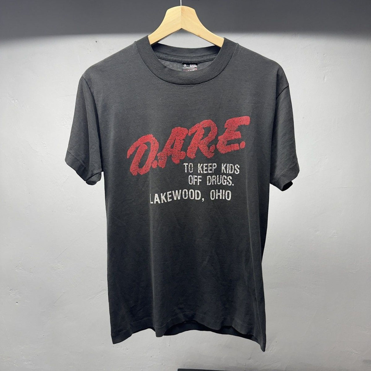 1980s Thrashed DARE Keep Kids Off Drugs Tee