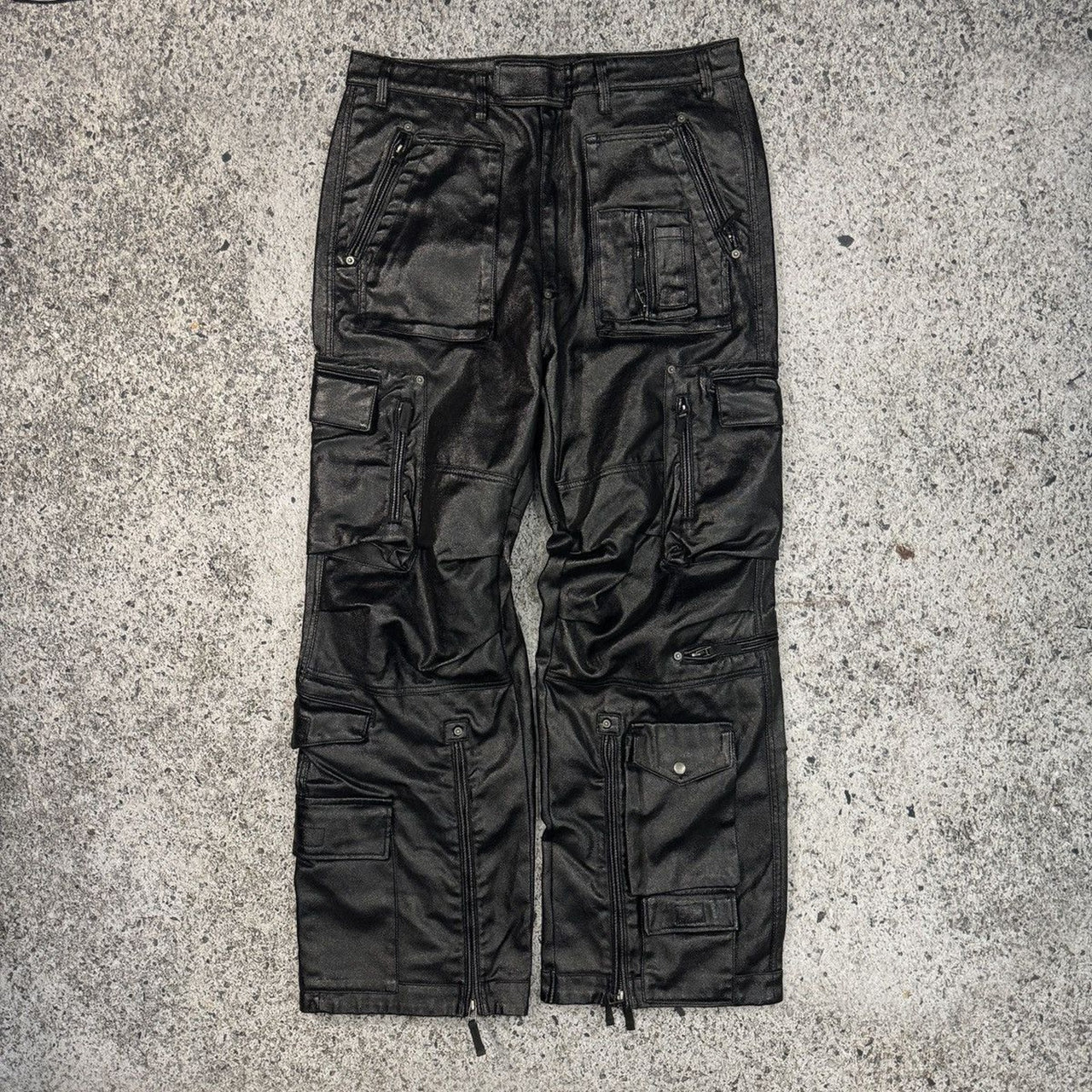 Kody Phillips Rip Van Kody Waxed Black Cargo Pant