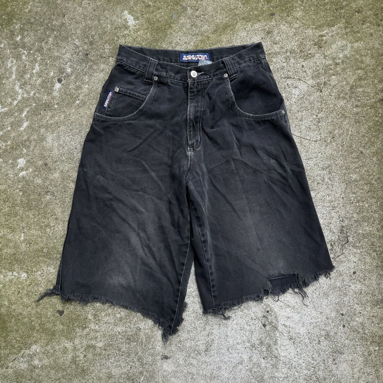 Pantalones cortos vaqueros Thrashed Breakdown de los años 2000