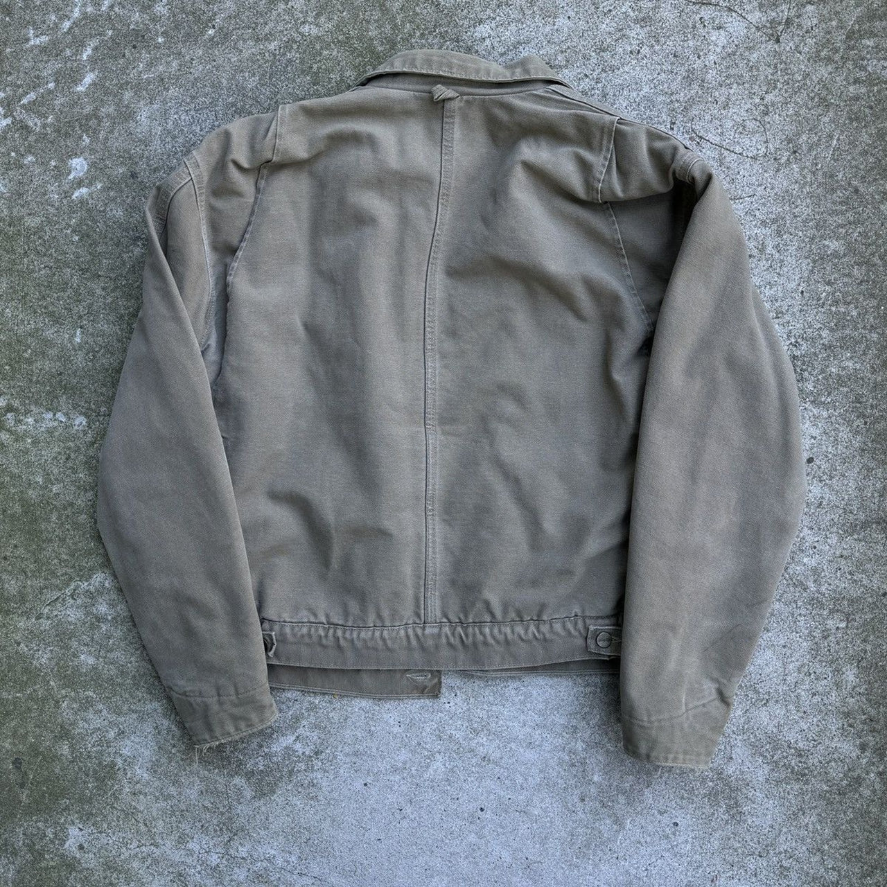 1990s Carhartt Aztec Lined Trucker Chore Coat Jacket JP1021