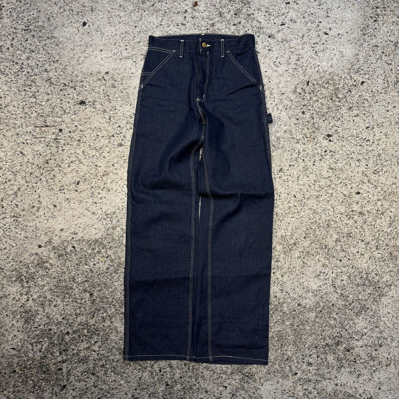 1980s Carhartt Dark Denim Carpenter Pants
