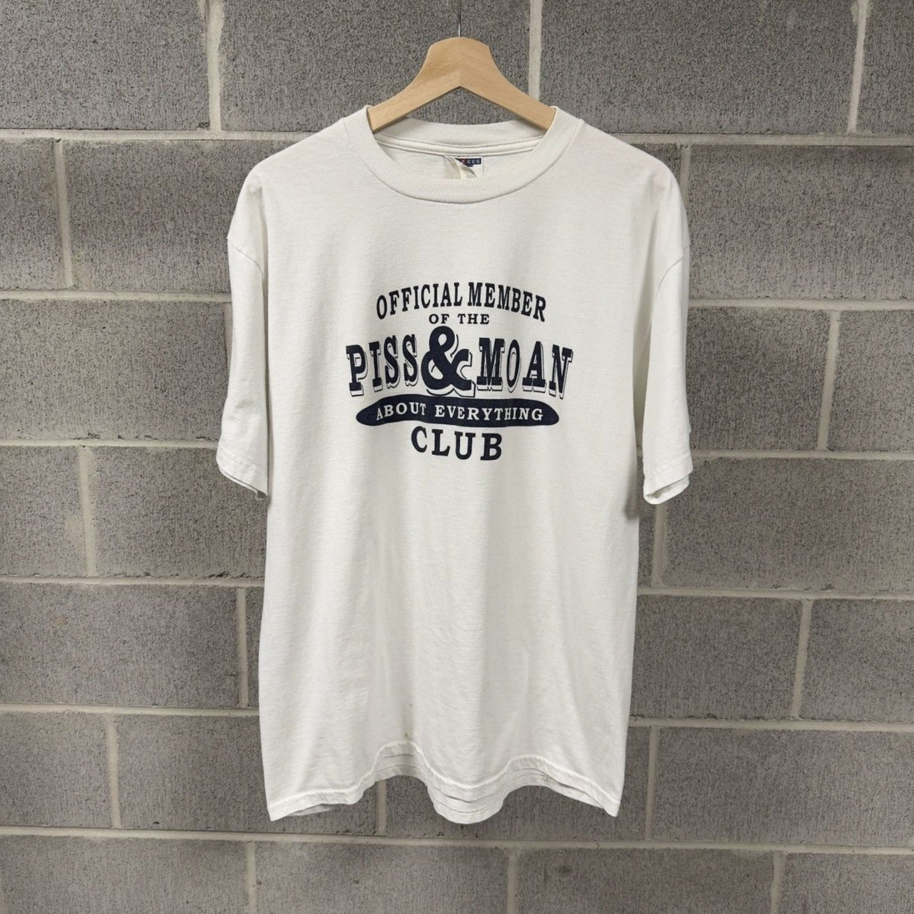 2000s Piss & Moan Club Tee