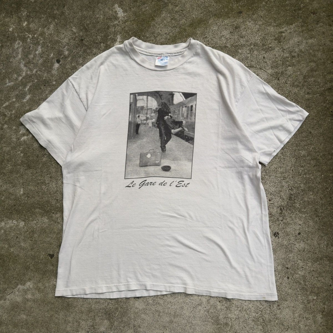 1990s Le Gare de l'Est Paris Station Art Tee