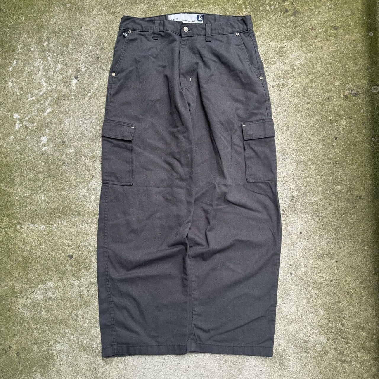 1990S/2000S Y2K KIK USA ROPA DE TRABAJO HOLGADA PANTALONES DE CARPINTERO DE TRABAJADOR