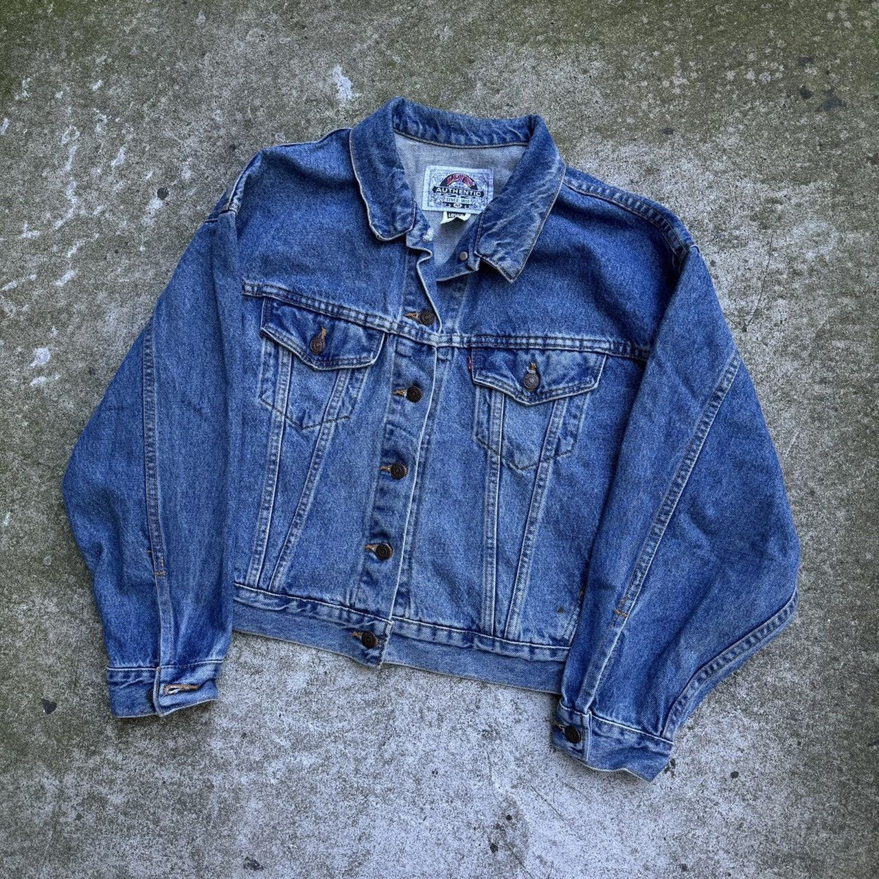 1980s Levi's Western Denim Trucker Jacket - Made in USA