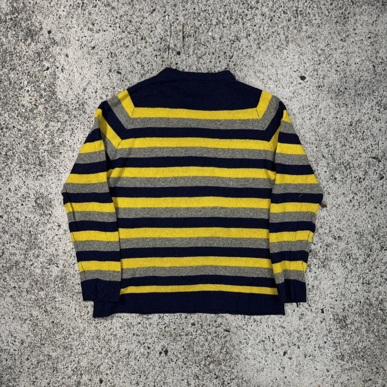 RAF By Raf Simons ストライプウールセーター