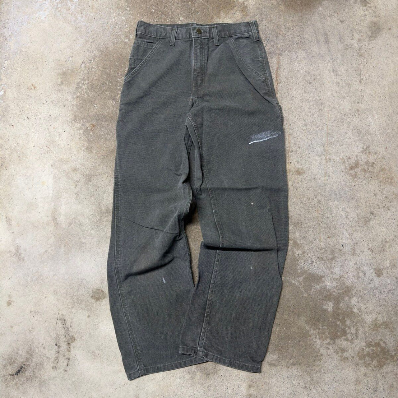 1990年代のカーハート バギーキャンバス カーペンターパンツ