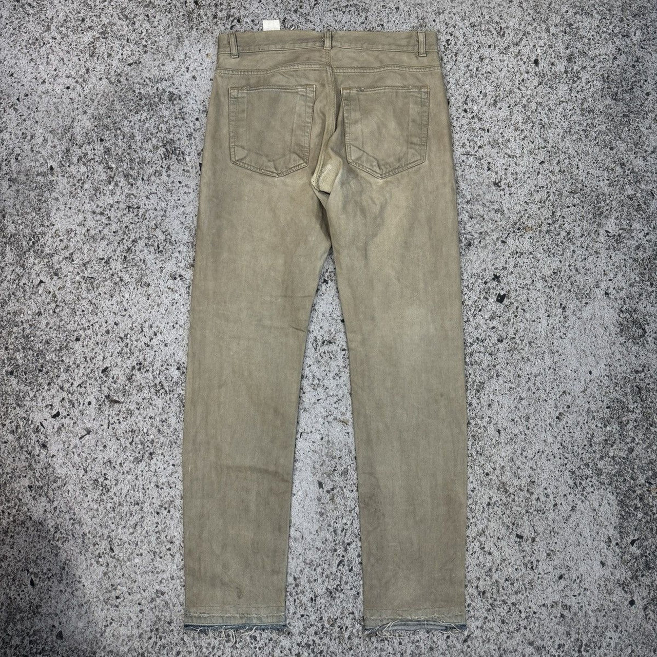 Rick Owens FW07 Exploder Dust Wash Detroit Cut Jeans