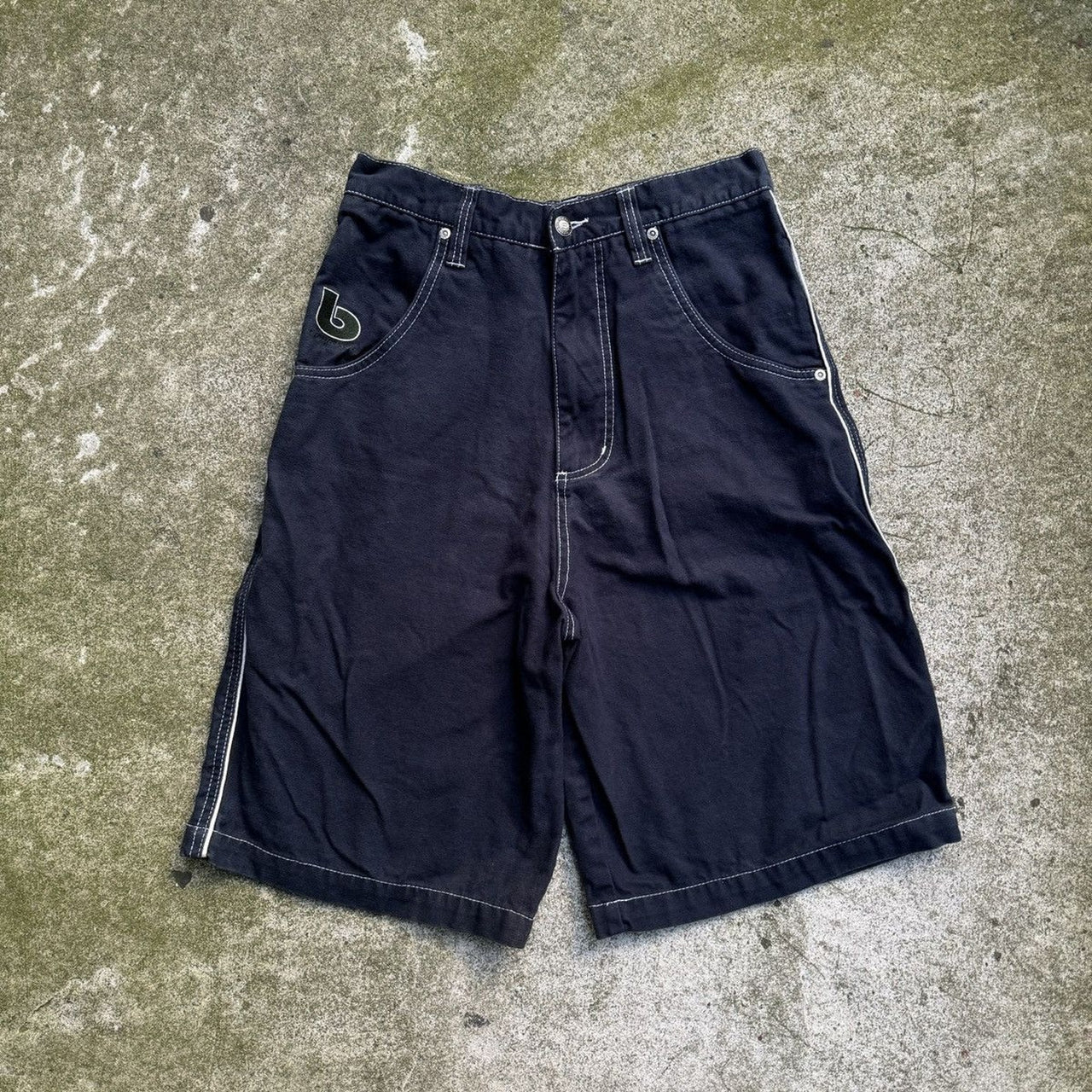 2000s Y2K Breakdown Canvas Baggy Skater Shorts