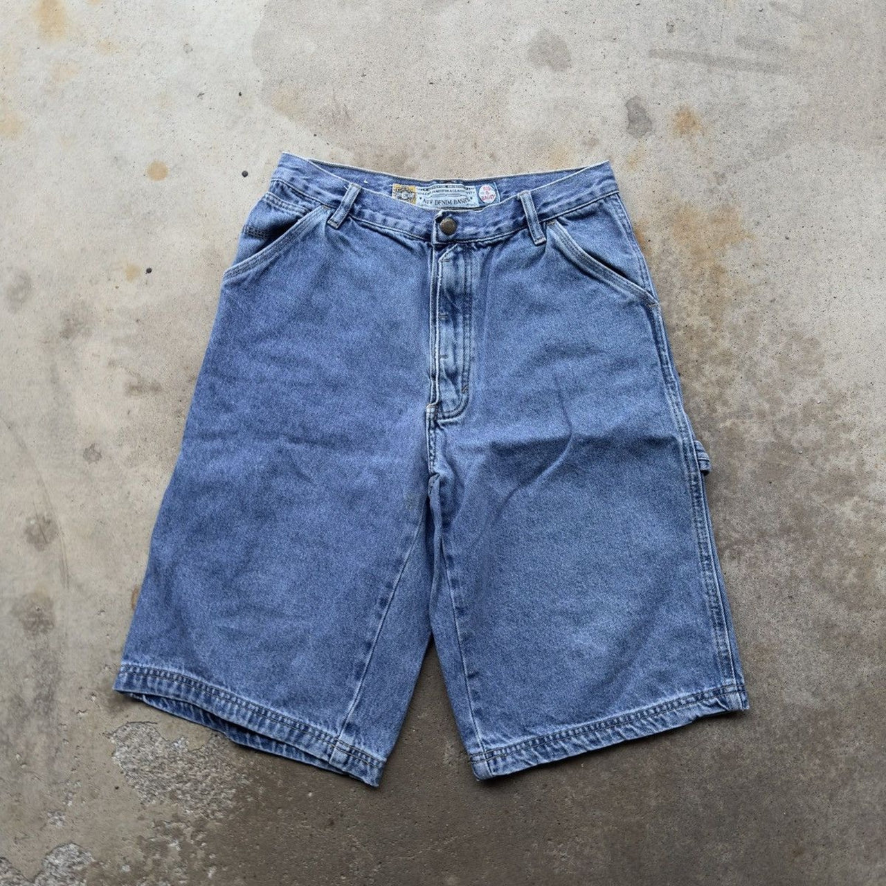 1990s BUGLE BOY BAGGY CARPENTER DENIM SKATER JEAN SHORTS JORTS