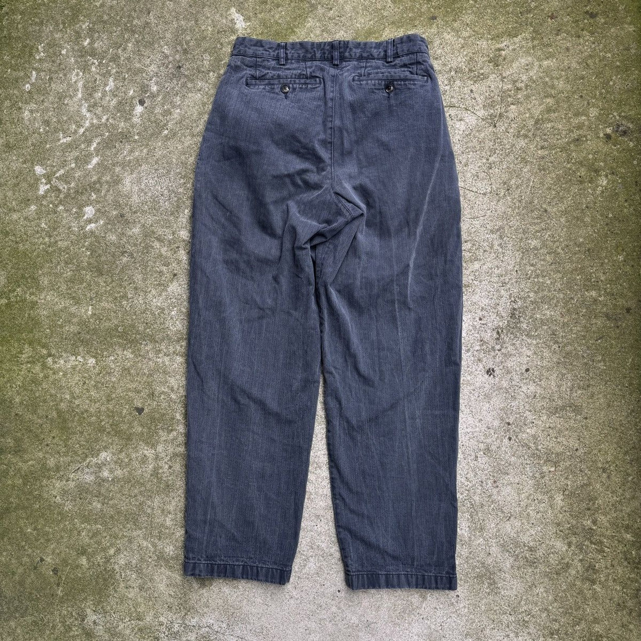 PANTALONES DE ESPIGA CON DOBLE PLIEGO NOAH