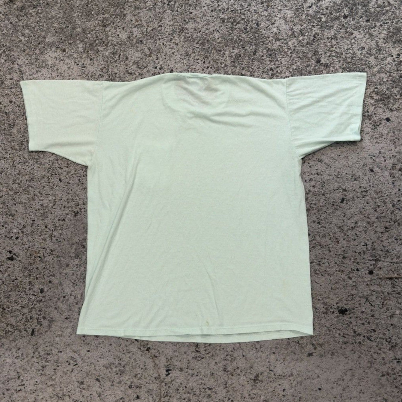 vintage 90s blank white single stitch made in usa pocket tee shirt