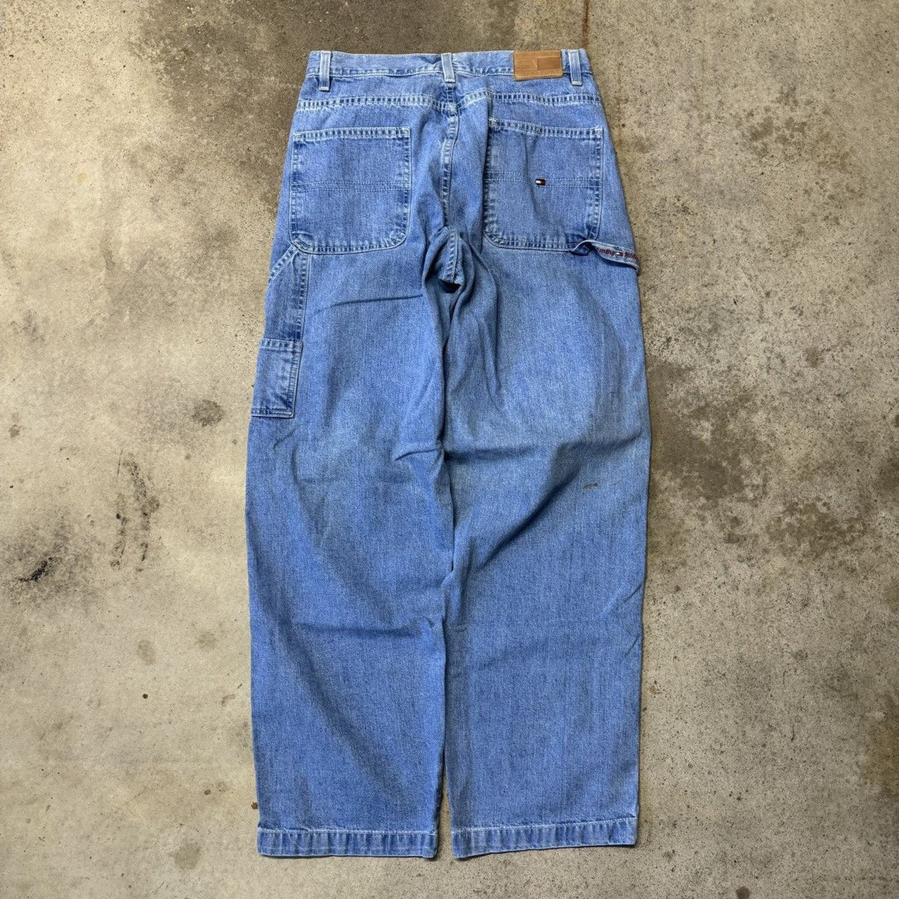 2000s Tommy Hilfiger Baggy Carpenter Jeans