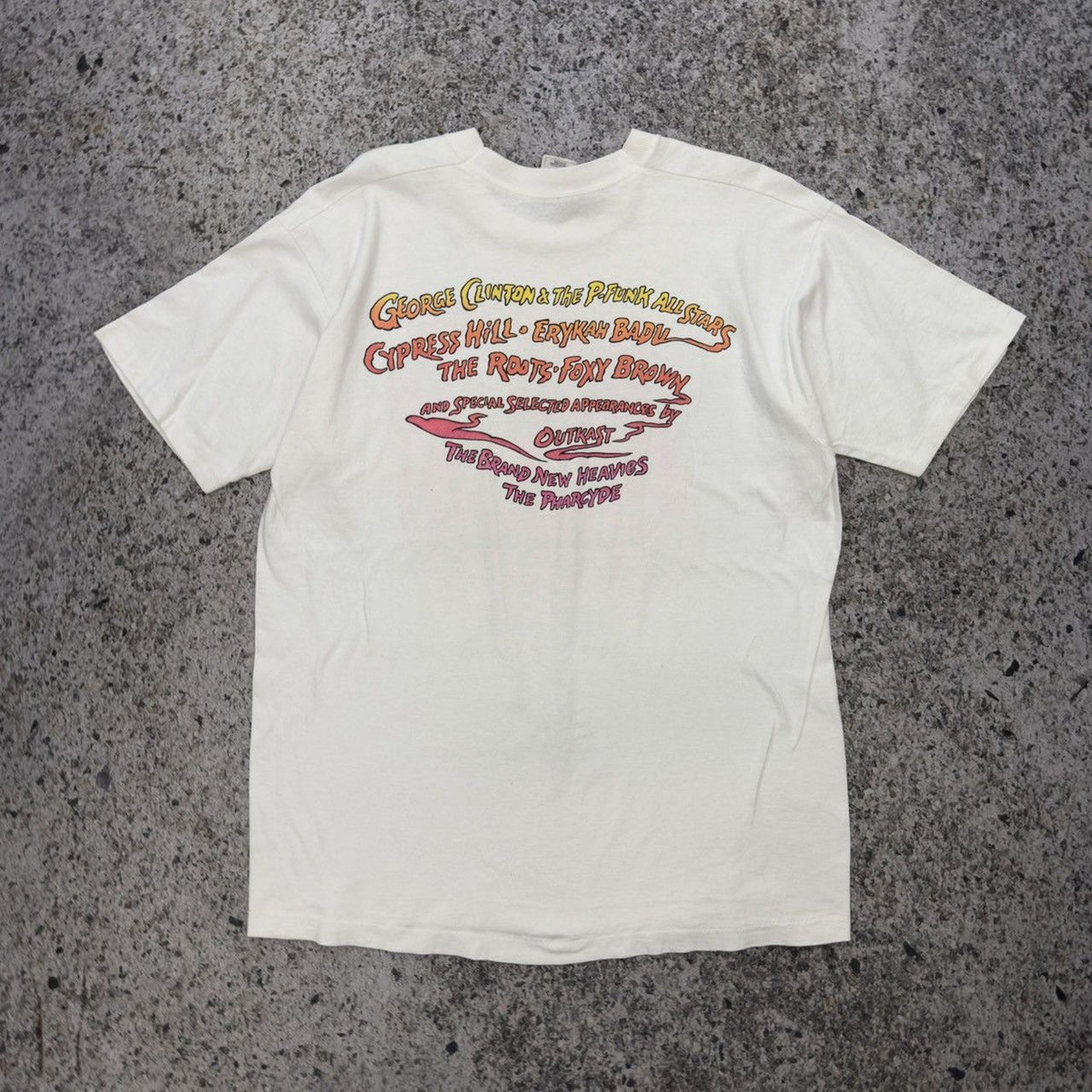 Camiseta del festival Smokin Grooves de 1997