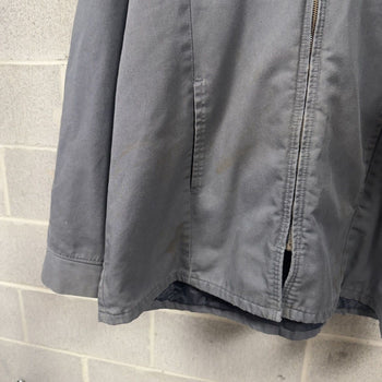 1990s Thrashed Faded Dirty Mechanic Work Jacket