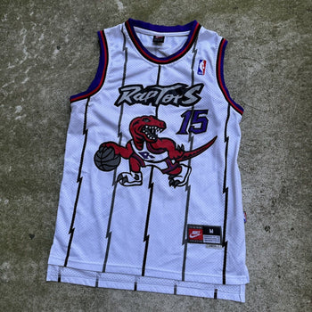 2000S NIKE VINCE CARTER RAPTORS JERSEY WHITE