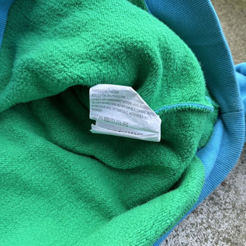 ERL SWIRL HOODIE GREEN BLUE
