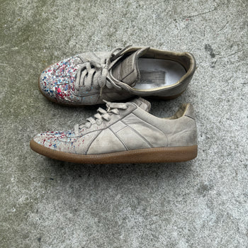 Maison Margiela Replica GAT Beige Paint Splatter