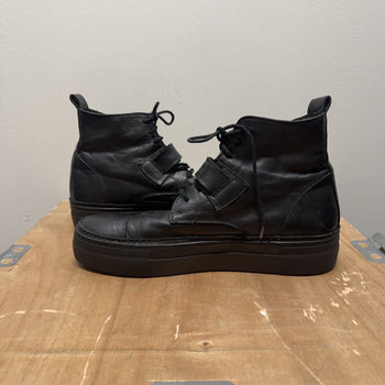 Ann Demeulemeester Raven Strap Buckle Shoes