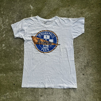 1960s COMBED COTTON INDIANAPOLIS RACEWAY PARK TEE