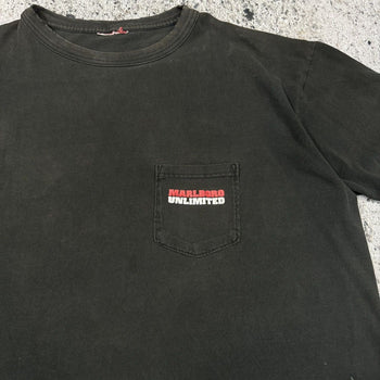 1990s THRASHED FADED MARLBORO LIZARD POCKET TEE