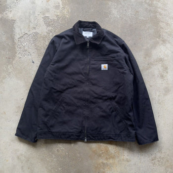 CARHARTT WIP BLANKET LINED DETROIT JACKET BLACK