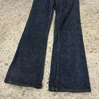 1970s LEVI'S 517 - 0217 SINGLE STITCH DARK WASH DENIM JEANS