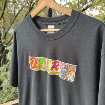 2000s Dare Resist Drugs Acid Tab LSD Tee