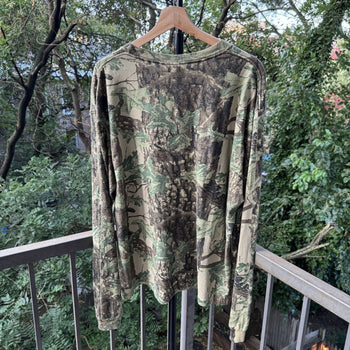 1990s Sniper Camo Longsleeve Pocket Tee