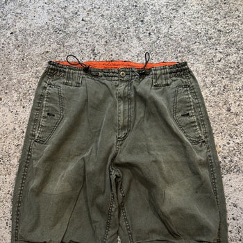 Pantalones cargo holgados tipo paracaídas PJ Mark descoloridos de la década de 2000