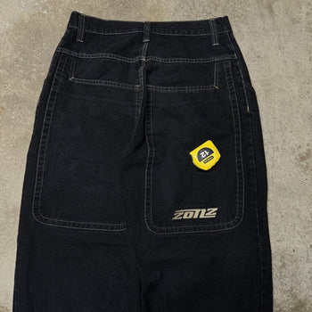 1990s ZONZ BAGGY BLACK SKATER DENIM JEANS