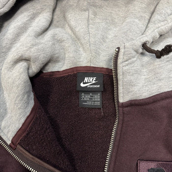 Sudadera con capucha y raglán con cremallera Nike NSW Loopwheeler AW77, fabricada en Japón