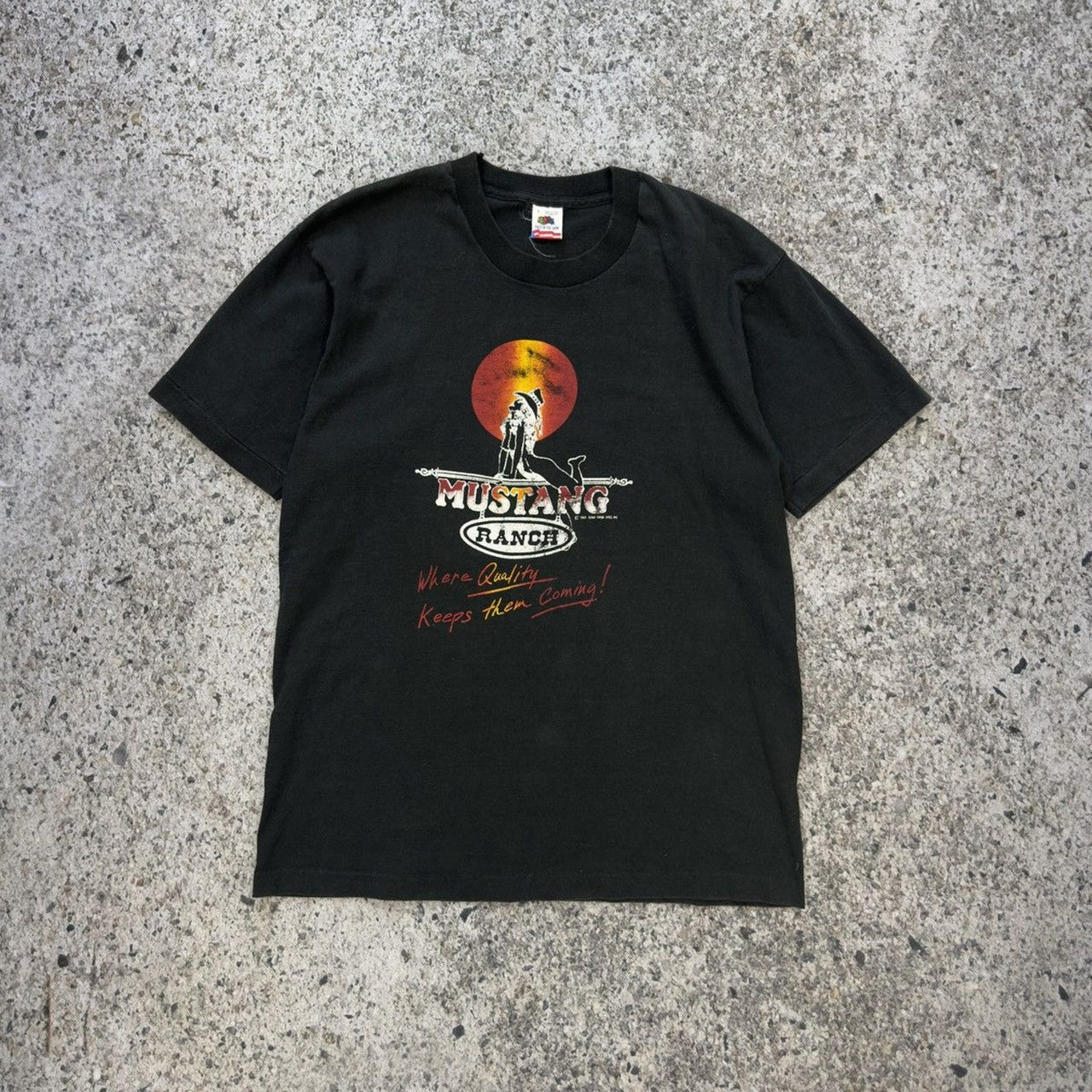 1990s Mustang Ranch Brothel Whorehouse Tee