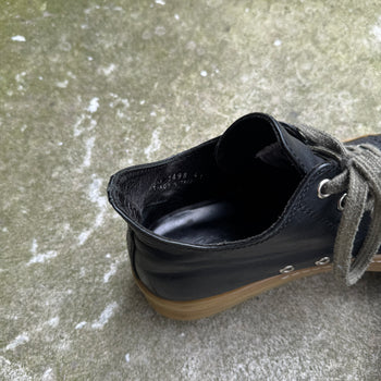 Rick Owens SS18 Dirt Leather Low Ramones Gum