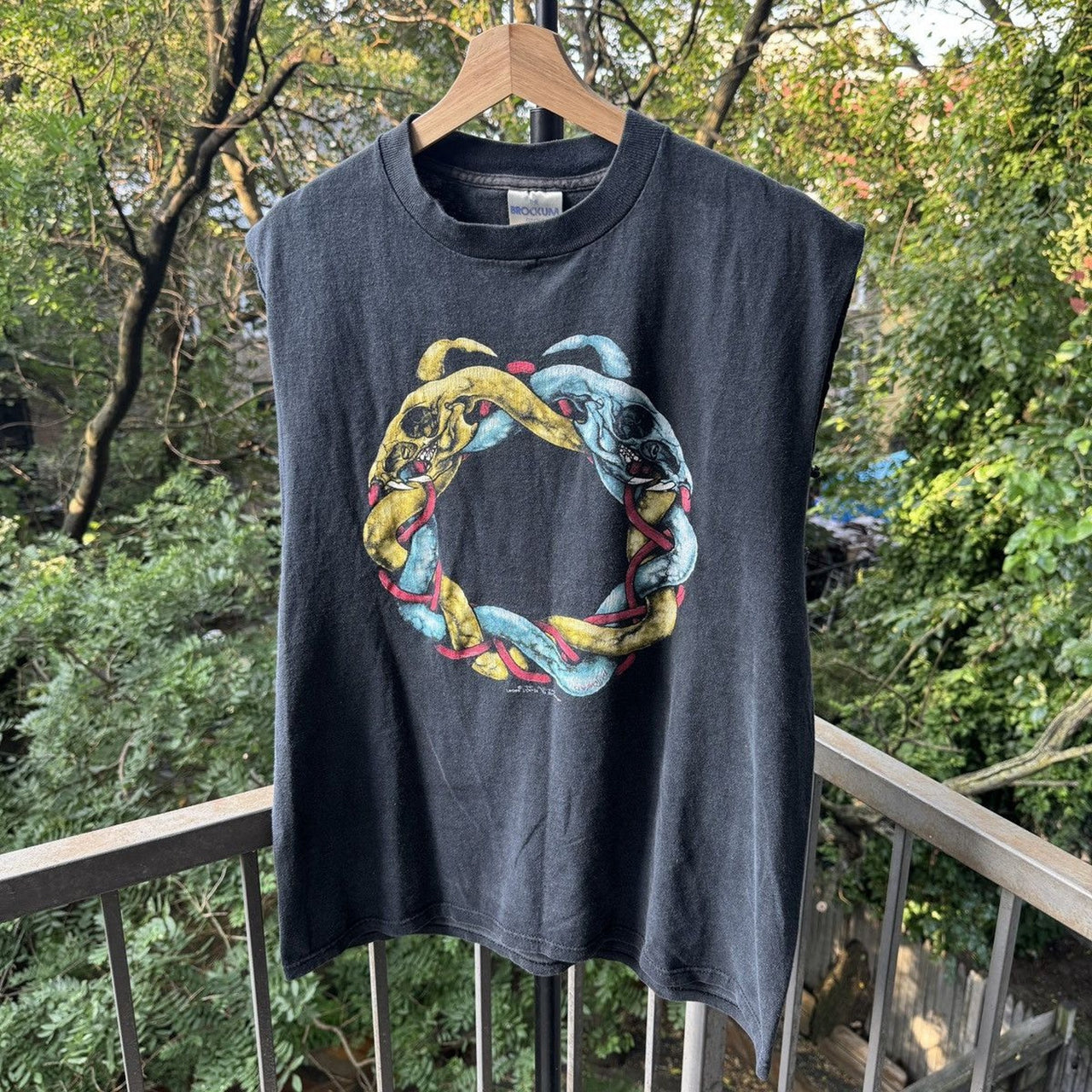 1990s Pushead Art Tee Tank Cut Off