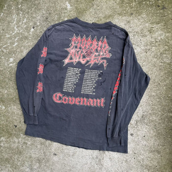 1990s MORBID ANGEL THRASHED COVENANT LONGSLEEVE TEE