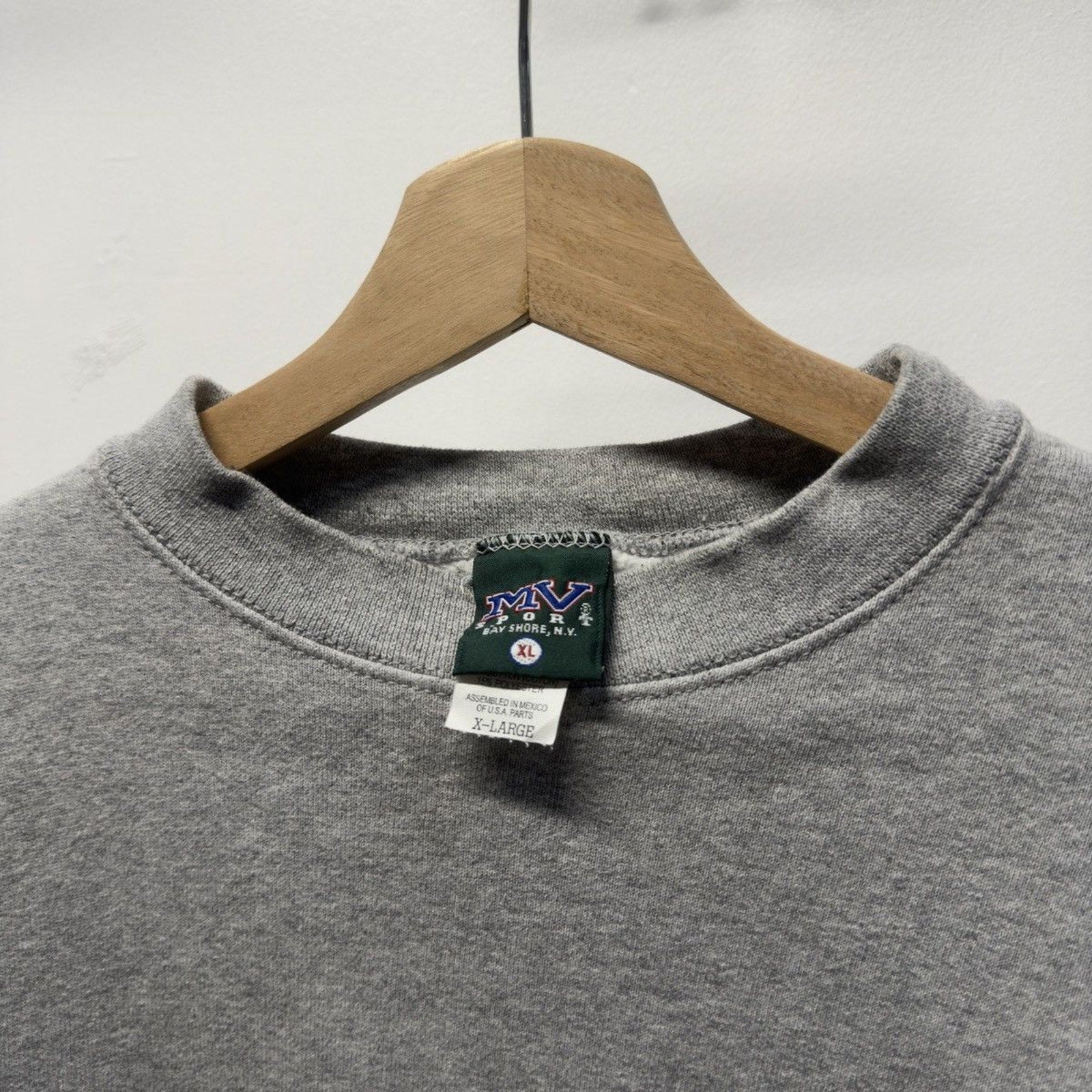 Vintage 1990s Faded Grey Boeing Sweatshirt