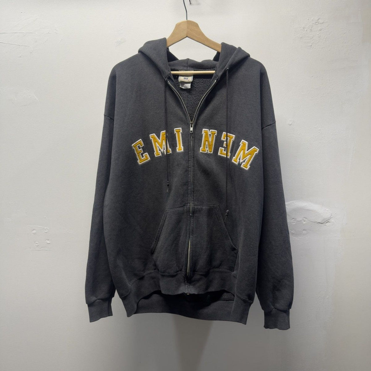 Vintage 1990s 2000s Eminem Faded Zip Up Hoodie