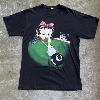 1990S BETTY BOOP FADED POOL TABLE TEE