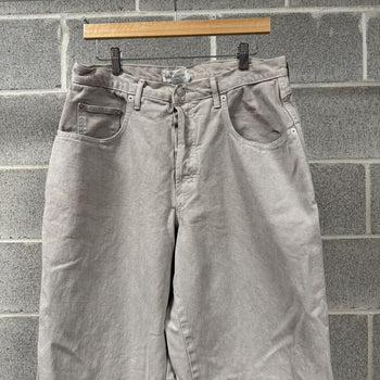 1990s Guess Baggy Wide Leg Grey Jeans