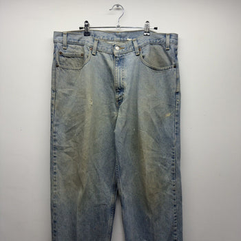 Vintage 2000s Levi's 550 Relaxed Jeans Faded Distressed