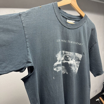 2000s Joy Division Thrashed Faded Distressed Band Tee