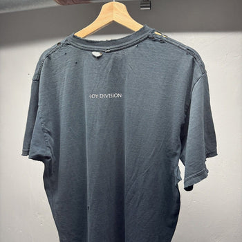 2000s Joy Division Thrashed Faded Distressed Band Tee