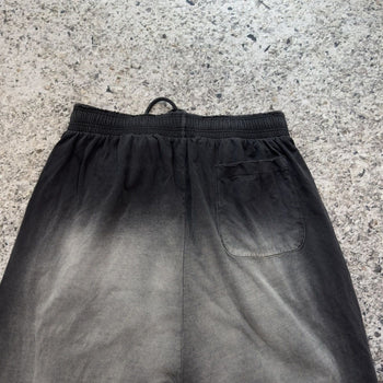 Vetements SS23 Runway Washed Black Double Layer Baggy Wide Leg Sweatpants