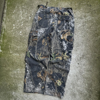 2000s MOSSY OAK BAGGY TREE CAMO CARGO PANTS